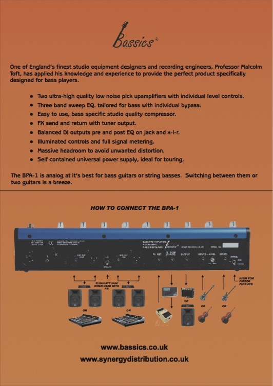 名機】⭐︎値下げ！Made in UK ！Bassic BPA-1 ベース 名機